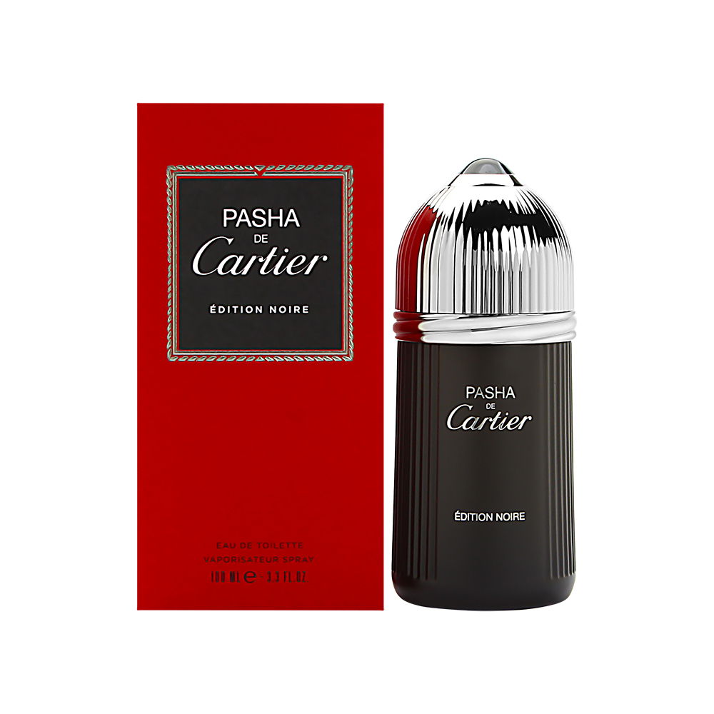 Pasha Noir By Cartier 3.3oz For Men EDT Spray