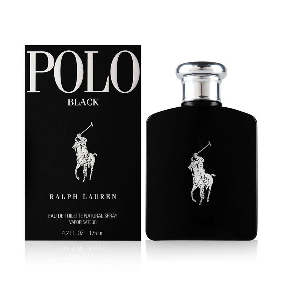 Ralph Lauren Polo Black 4.2oz Men EDT Spray by Ralph Lauren