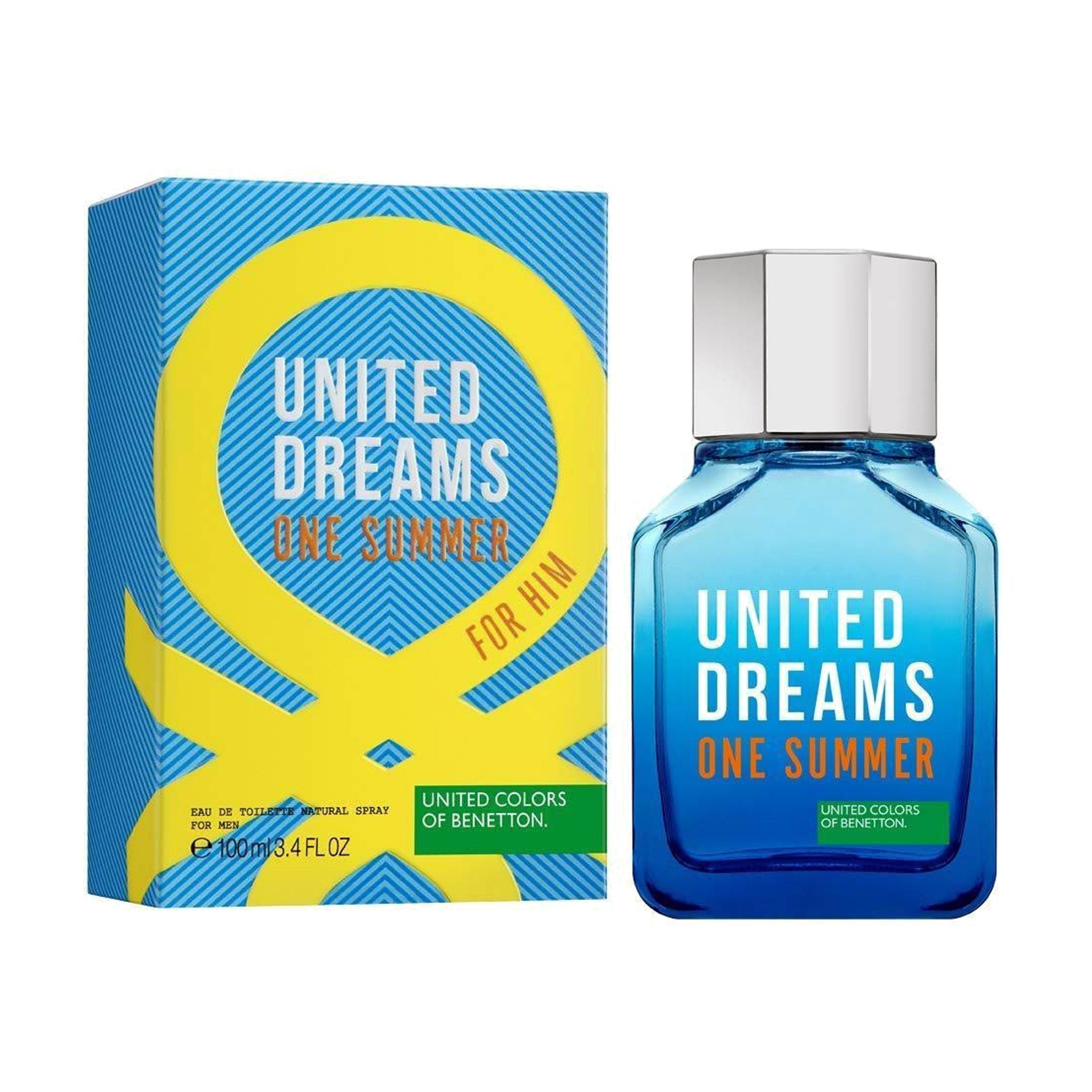 Benetton One Summer 3.4oz Men EDT by Benetton