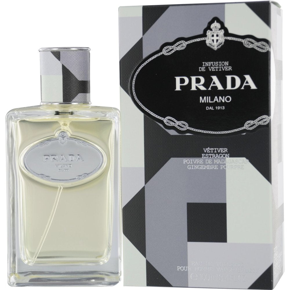Prada Infusion Vetiver 3.3oz Men EDT Spray by Prada