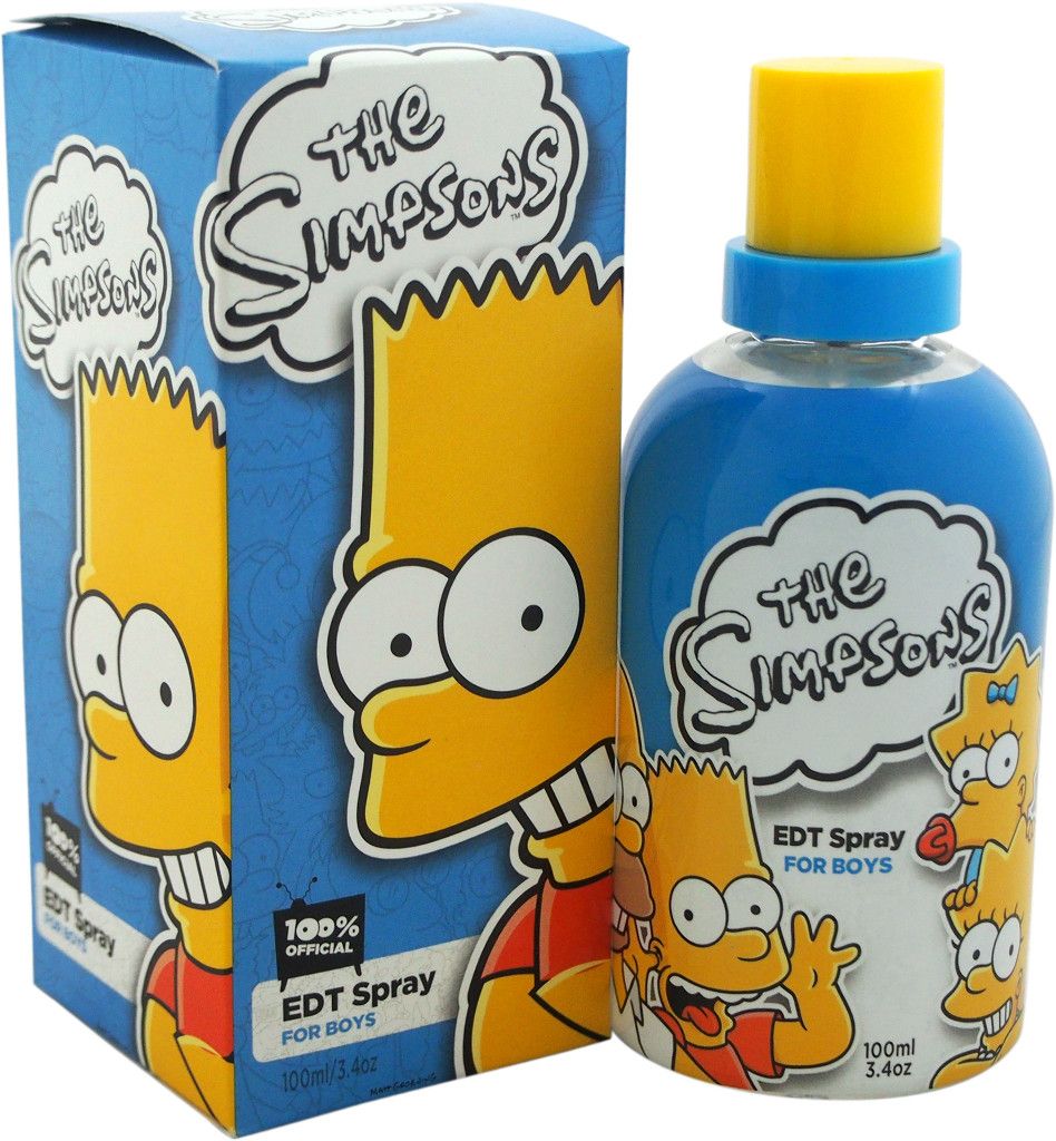 The Simpsons Boy 3.4oz Kids EDT Spray by Air Val