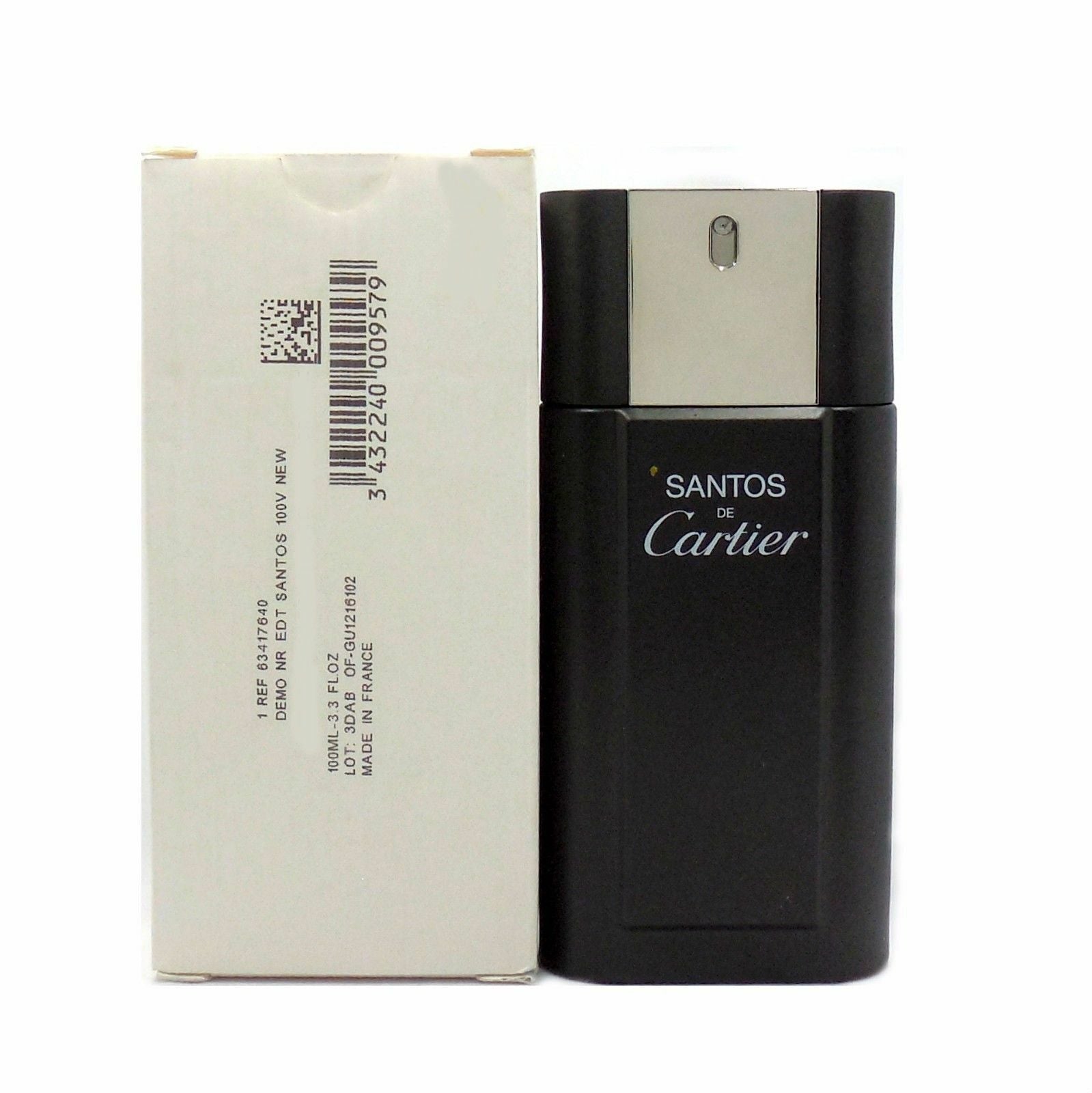 Cartier Santos Cartier 3.4oz Men EDT Spray Tester by Cartier