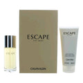 Calvin Klein Escape 2-Piece Set 3.4oz Men EDT Spray by Calvin Klein