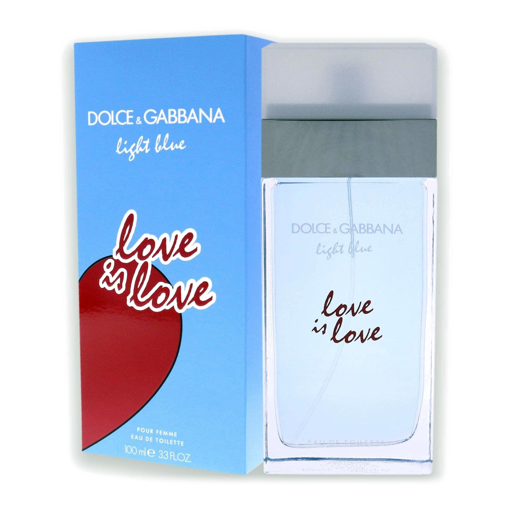Dolce & Gabbana Light Blue Love Is Love 3.3oz Women EDT Spray by Dolce & Gabbana