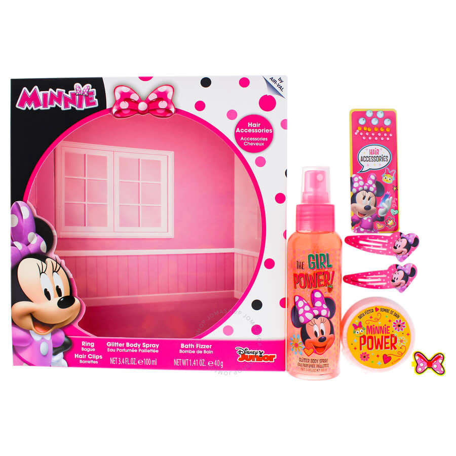 Minnie 5-Piece Set 3.4oz Kids EDT Spray by Disney