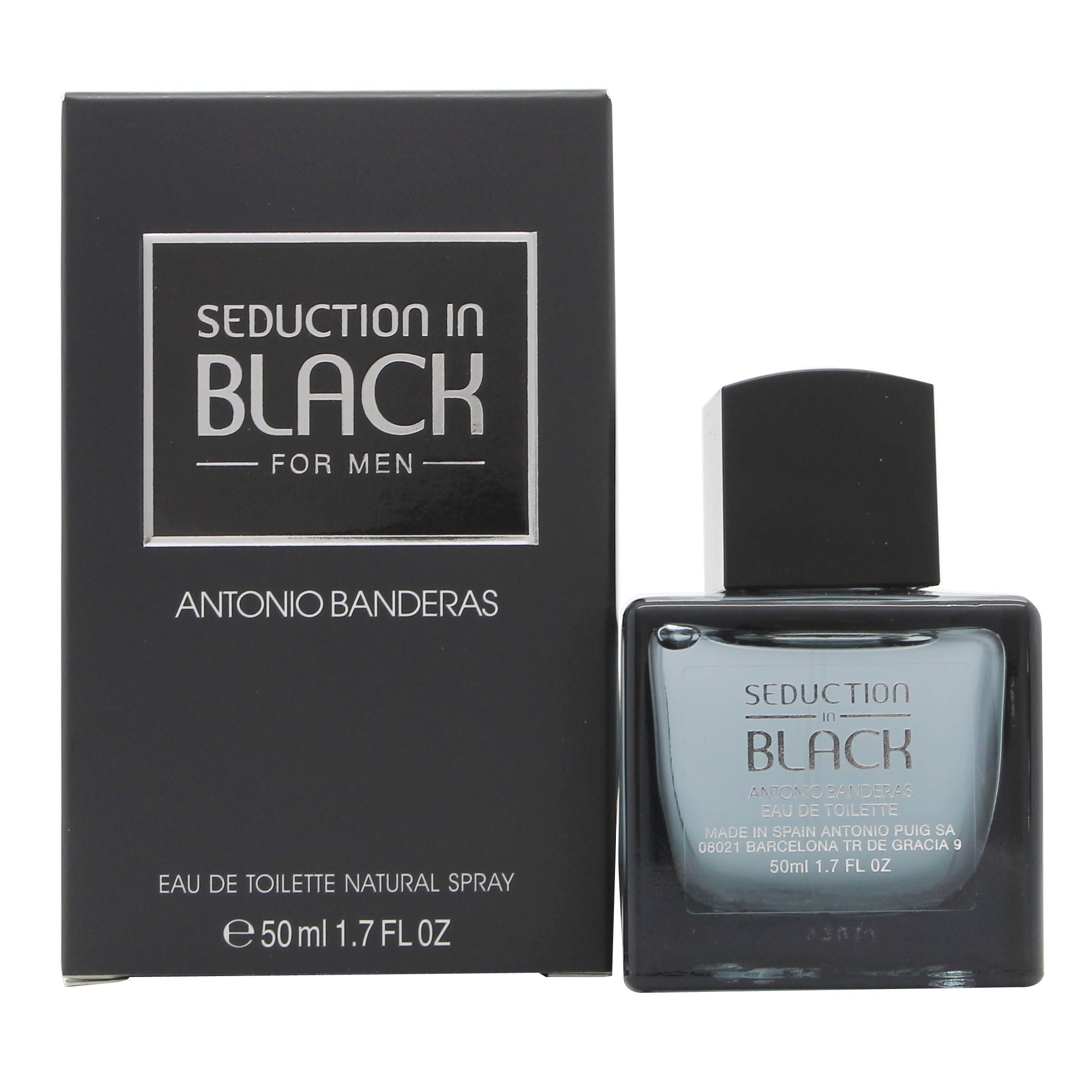 Antonio Banderas Seduction Black 1.7oz Men EDT Spray by Antonio Banderas