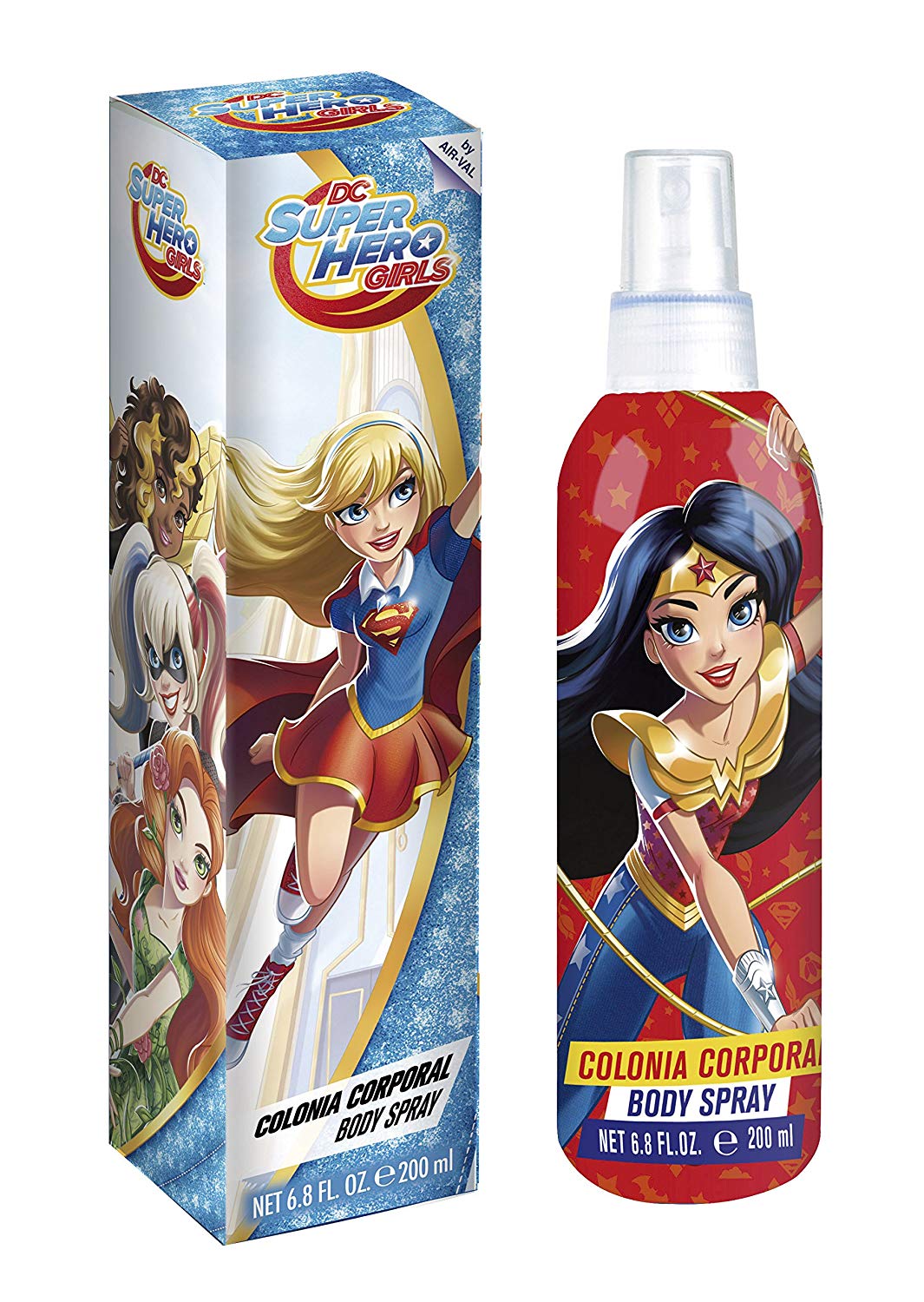 Super Hero Girls Body Fresh 6.8oz Kids EDT by Disney