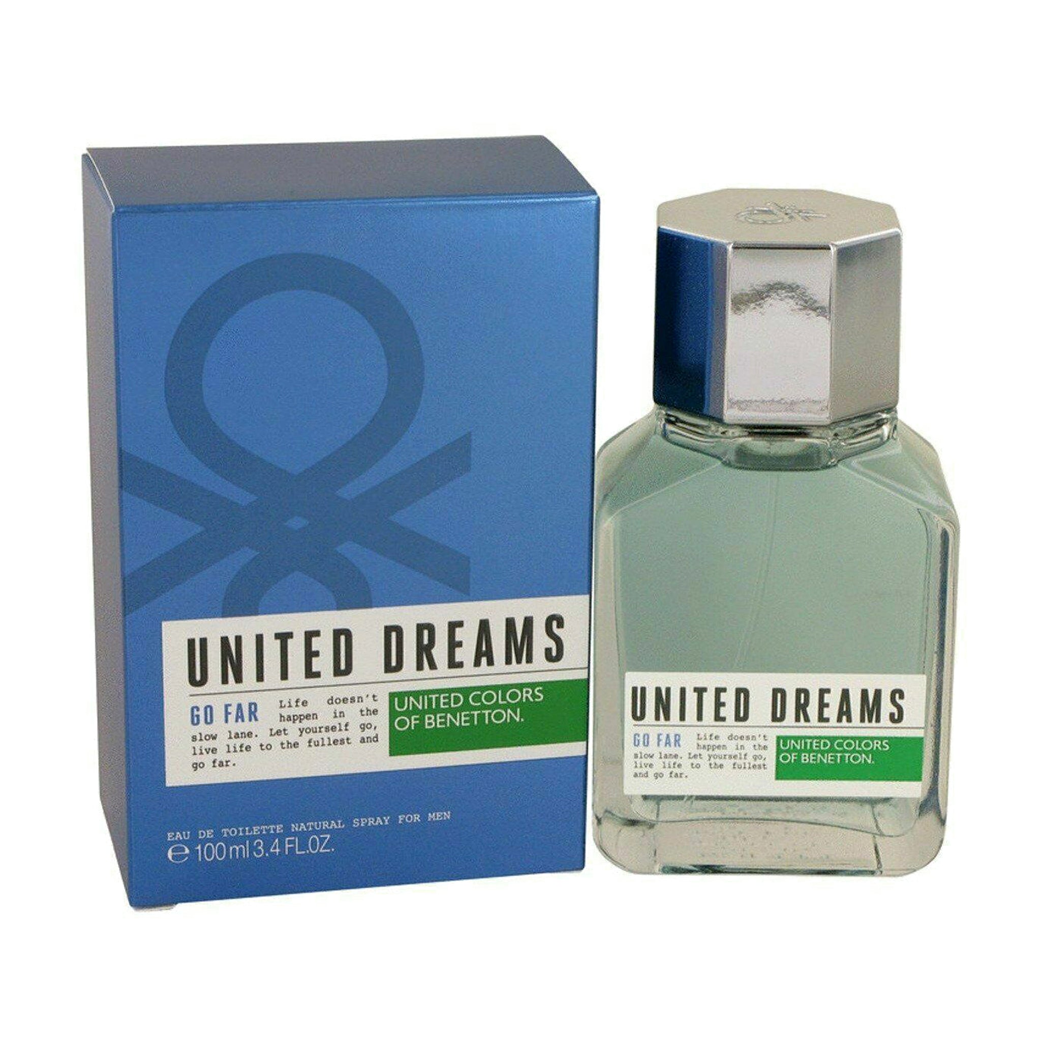 Benetton Go Far 3.4oz Men EDT Spray by Benetton