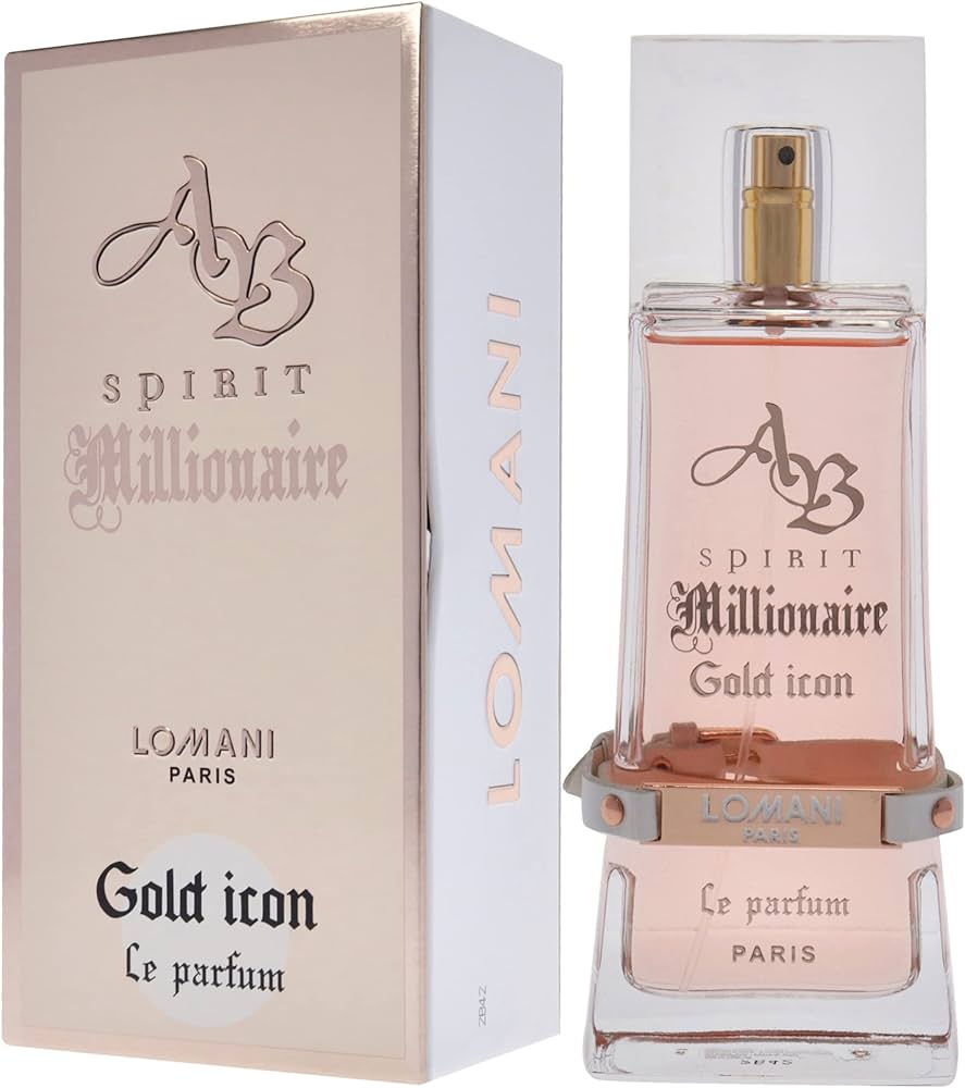 Lomani AB Spirit Millionaire Gold Icon 3.3oz Women EDP Spray by Lomani