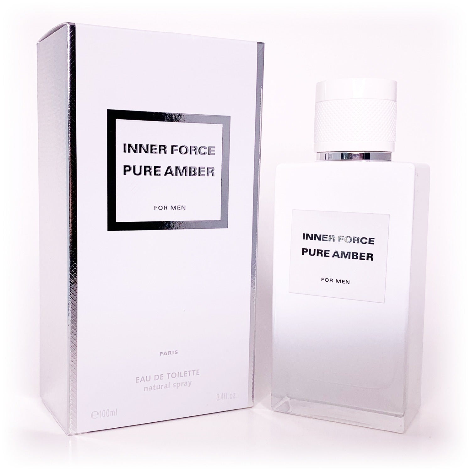 Glenn Perri Inner Force Pure Amber 3.4oz Men EDT Spray by Glenn Perri