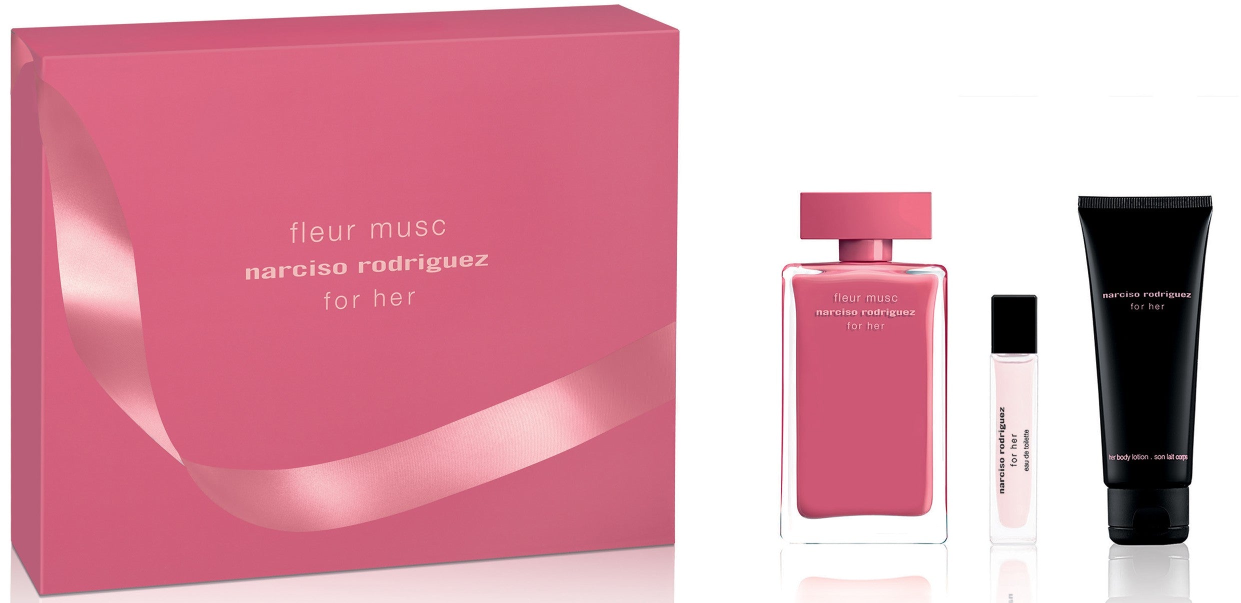 Narciso Fleur Musc 3-Piece Set 3.3oz Women by Narciso Rodriguez