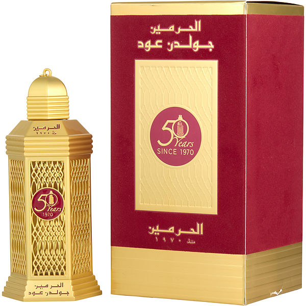 Al Haramain Golden Oud 50Th 3.4oz Unisex EDP Spray by Al Haramain