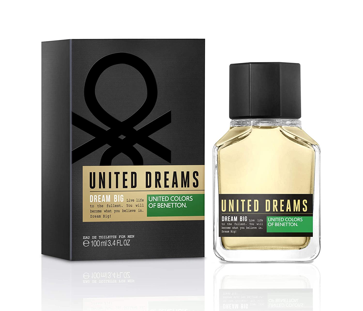 Benetton Dream Big 3.3oz Men EDT Spray by Benetton