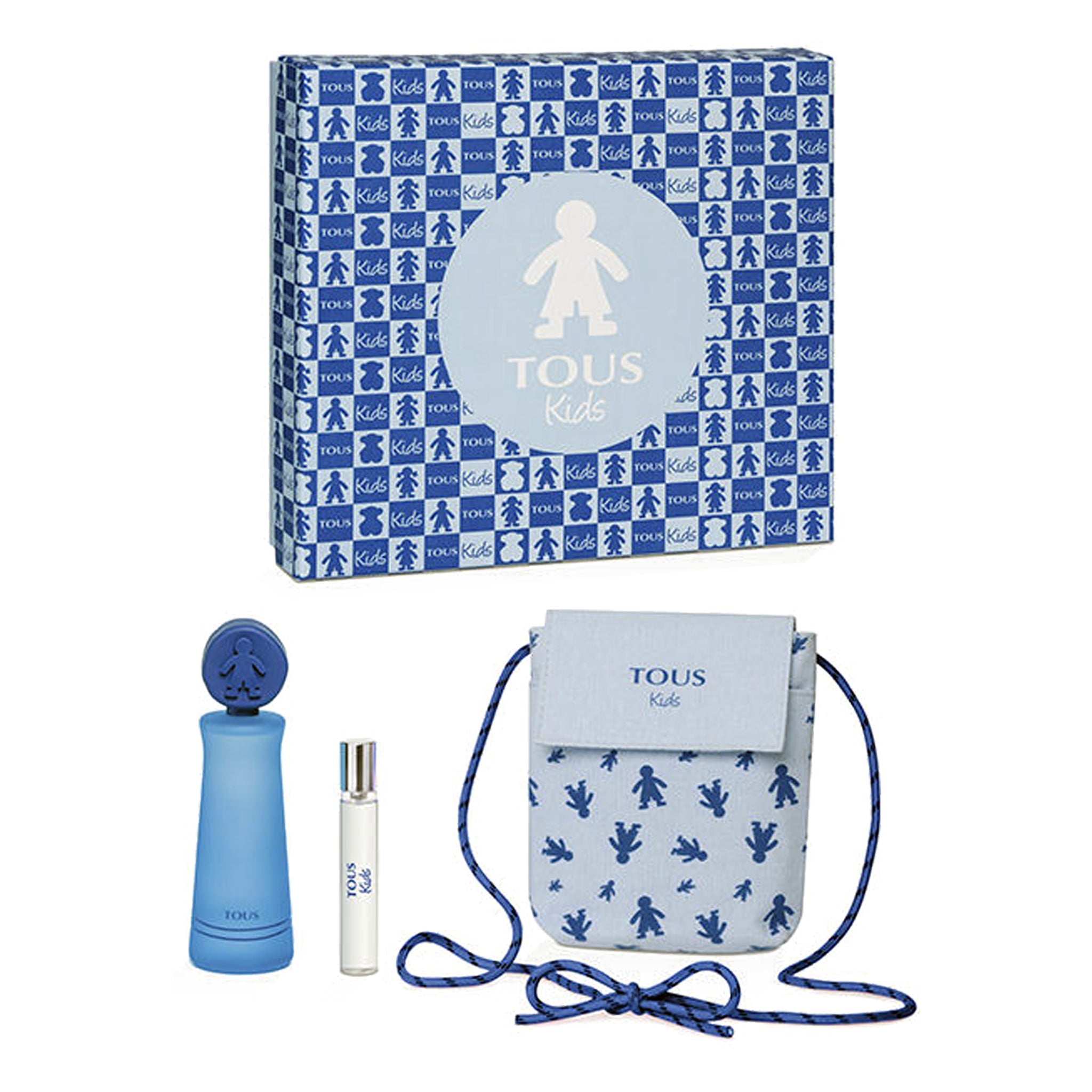Tous Kids Blue 3-Piece Set 3.4oz Kids EDT Spray by Tous