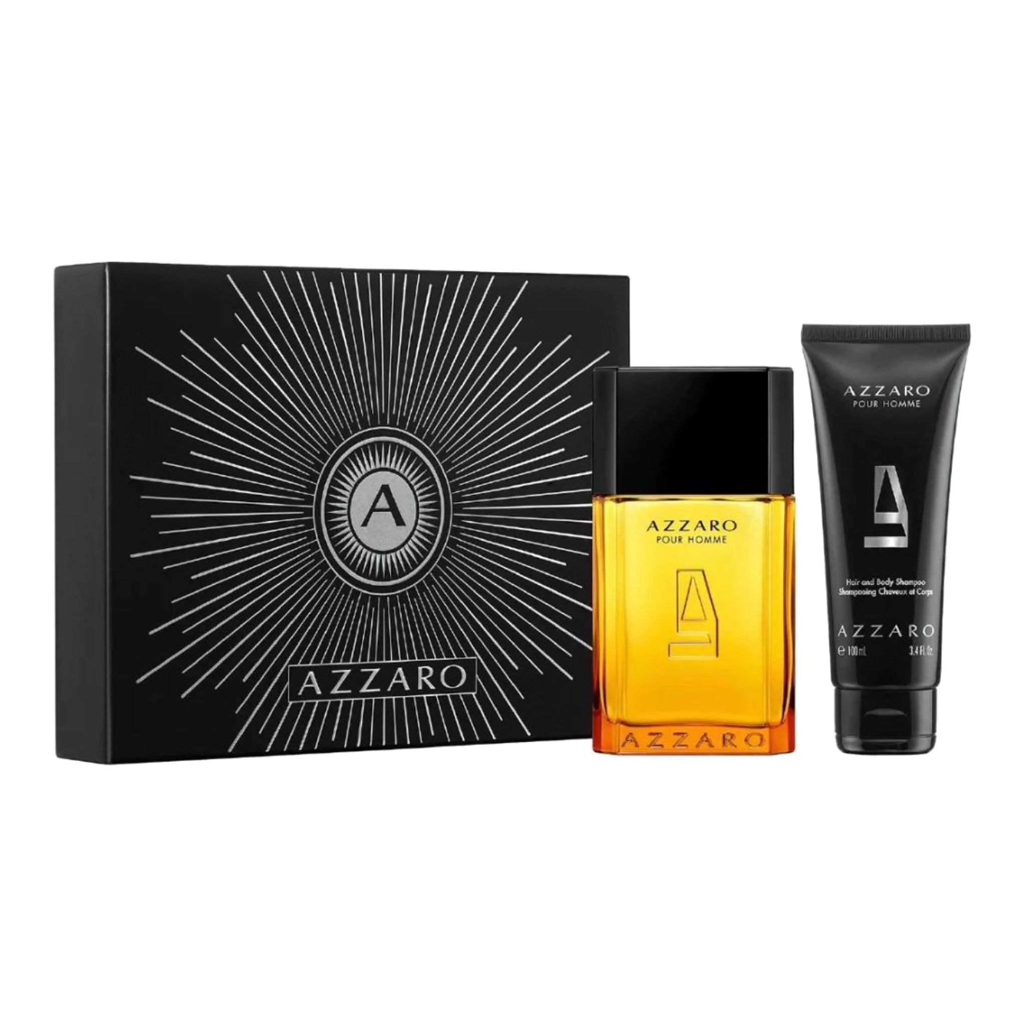 Azzaro 2-Piece Set 3.4oz Men EDT Spray by Azzaro