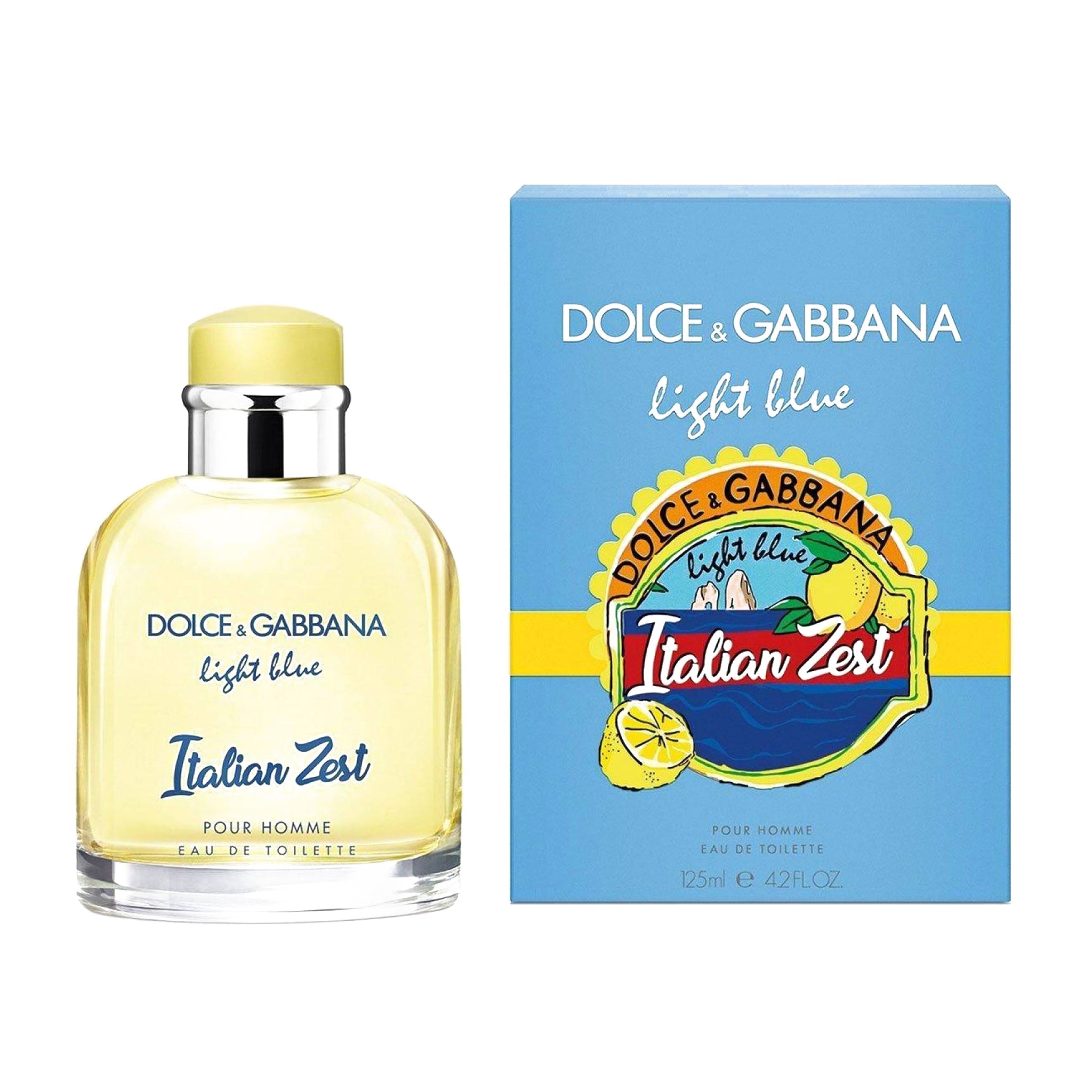 Dolce & Gabbana Light Blue Italian Zest 4.2oz Men EDT Spray by Dolce & Gabbana