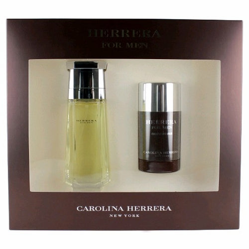 Carolina Herrera Herrera 2-Piece Set 3.4oz Men EDT Spray by Carolina Herrera