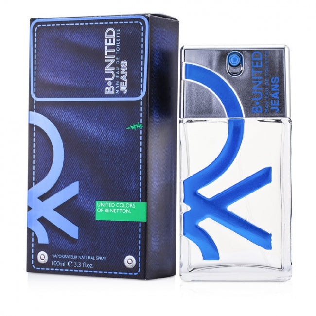 Benetton United Jeans 3.3oz Men EDT Spray by Benetton