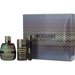 Missoni Homme 3-Piece Set 3.4oz Men EDP Spray by Missoni