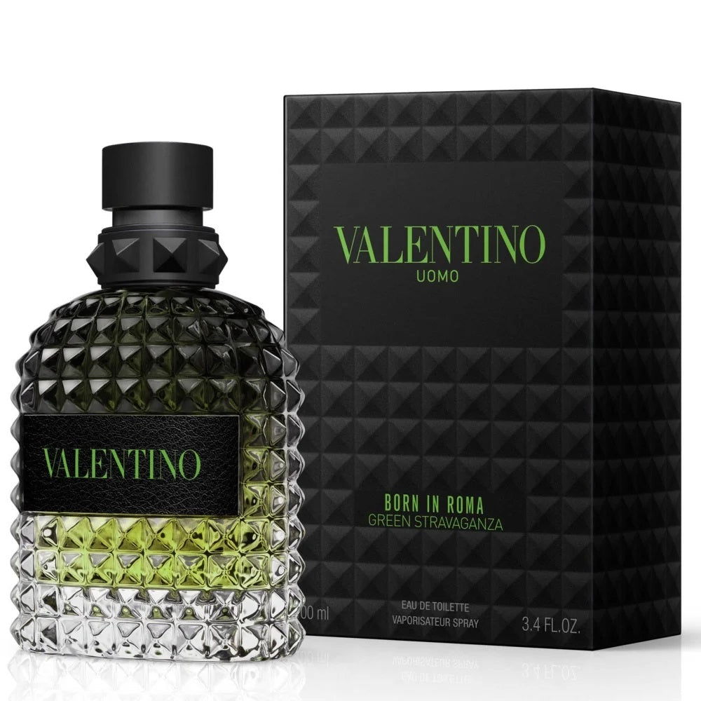 Valentino Born Green 3.4oz Men EDT Spray by Valentino
