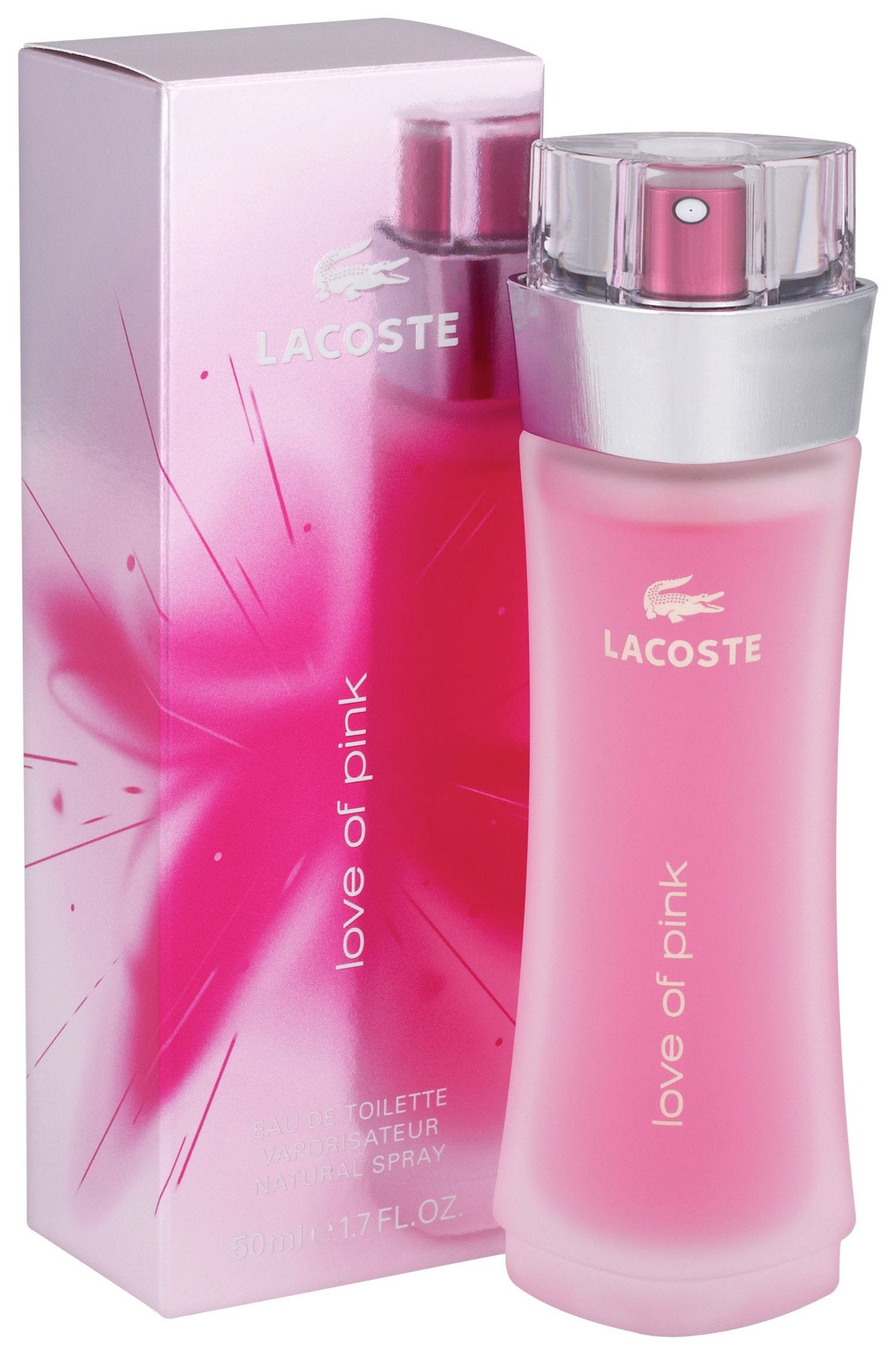 Lacoste Love Pink 1.6oz Women EDT Spray by Lacoste