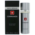 New Brand Commando 3.3oz Men EDT Spray by New Brand