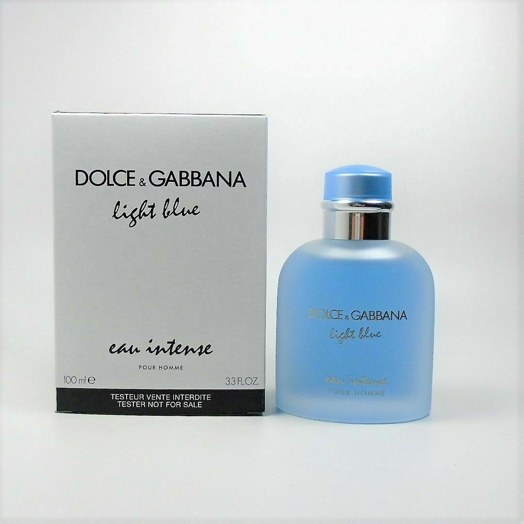 Dolce & Gabbana Light Blue Intense 3.3oz Men EDT Spray Tester by Dolce & Gabbana