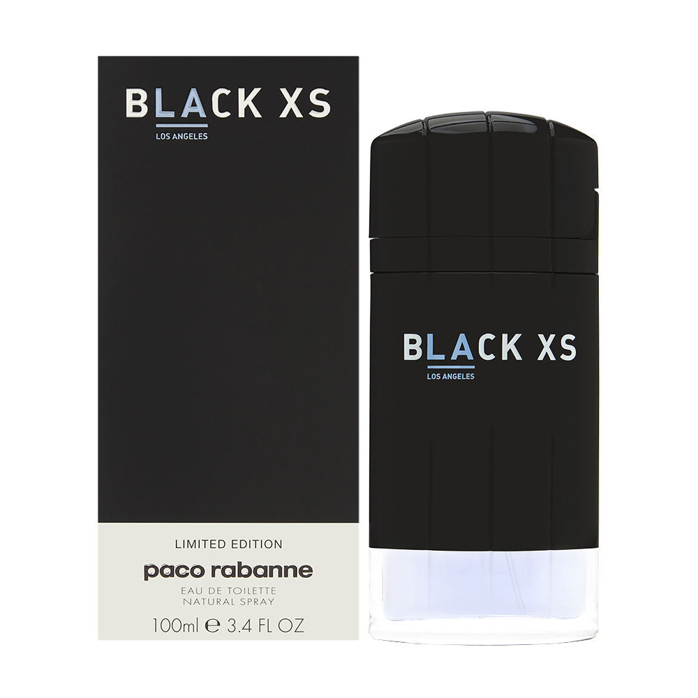 Xs Black Los Angeles 3.4oz Men EDT by Paco Rabanne