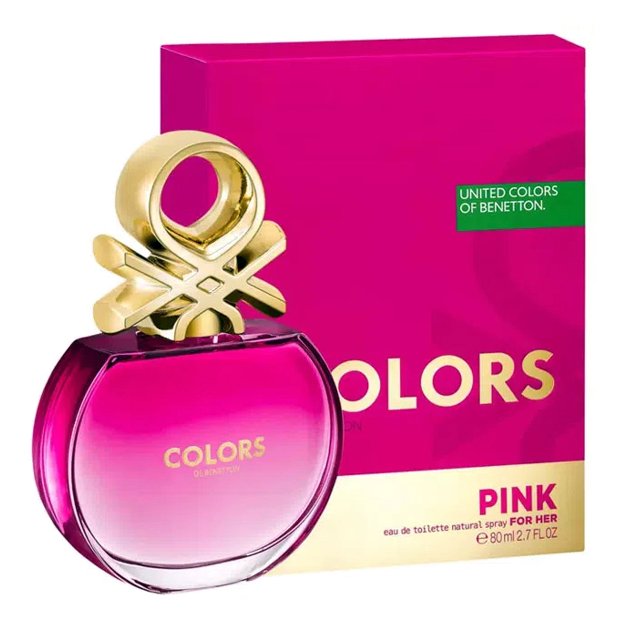 Benetton Color Pink 2.7oz Women EDT by Benetton