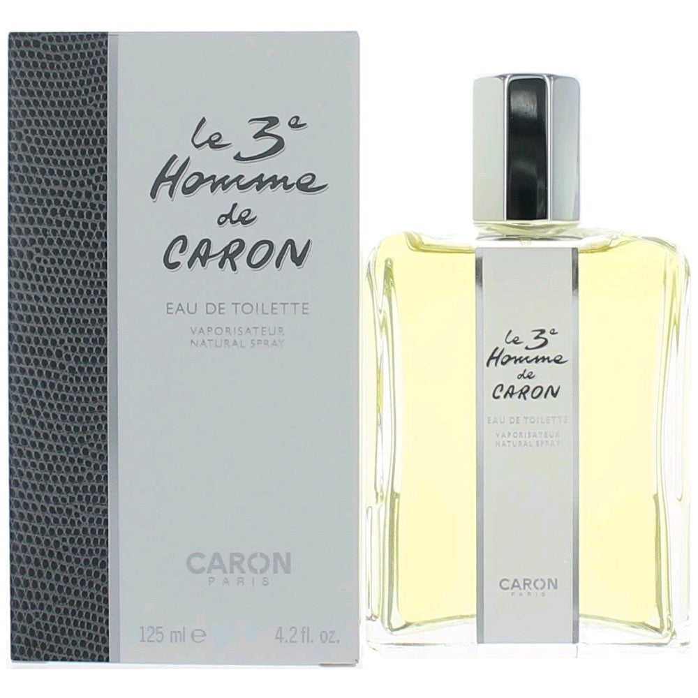 Caron Le 3Homme 4.2oz Men EDT Spray by Caron