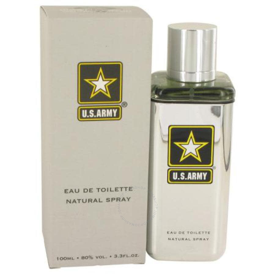 US Army Silver 3.3oz Men EDT Spray by US Army