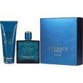 Versace Eros 2-Piece Set 3.4oz Men EDT Spray by Versace