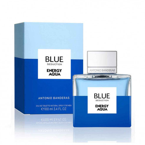 Antonio Banderas Blue Sed.Energy Aqua 3.4oz Men EDT by Antonio Banderas