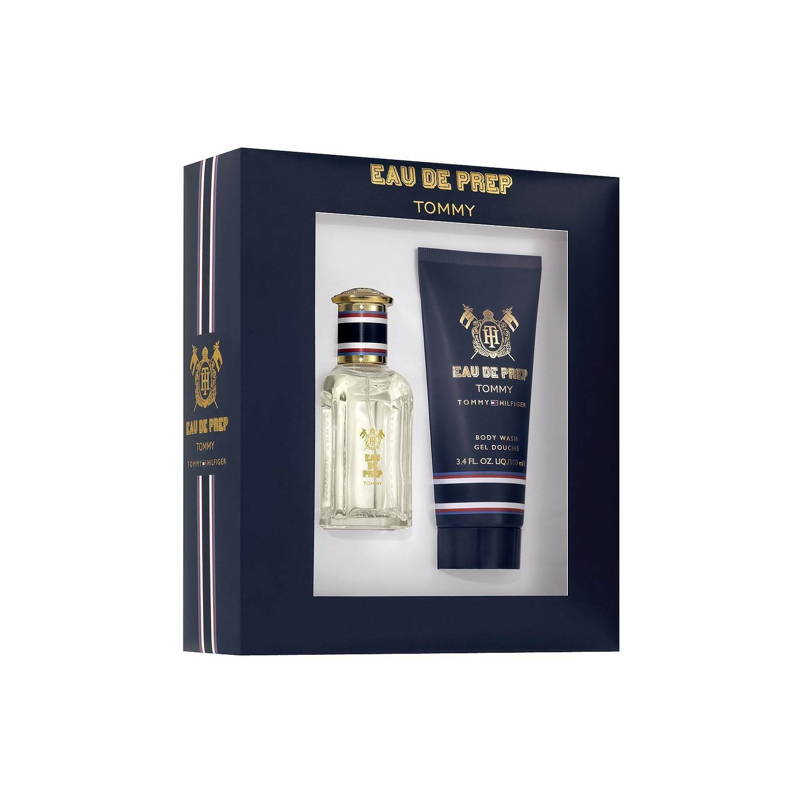 Tommy Eau Prep 2-Piece Set 3.4oz Men EDT Spray by Tommy Hilfiger