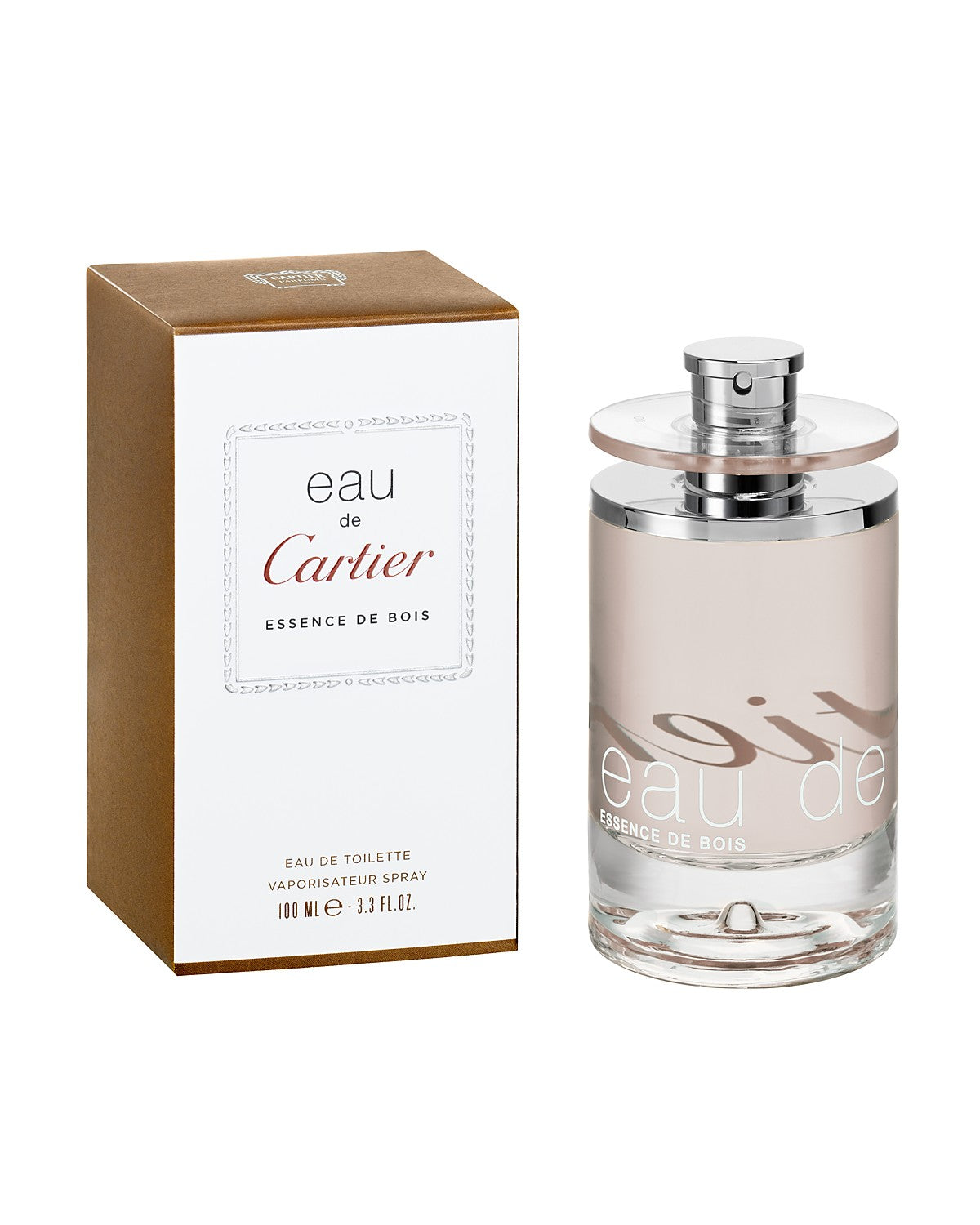 Cartier Eau Cartier Bois 3.3oz Men EDT Spray by Cartier