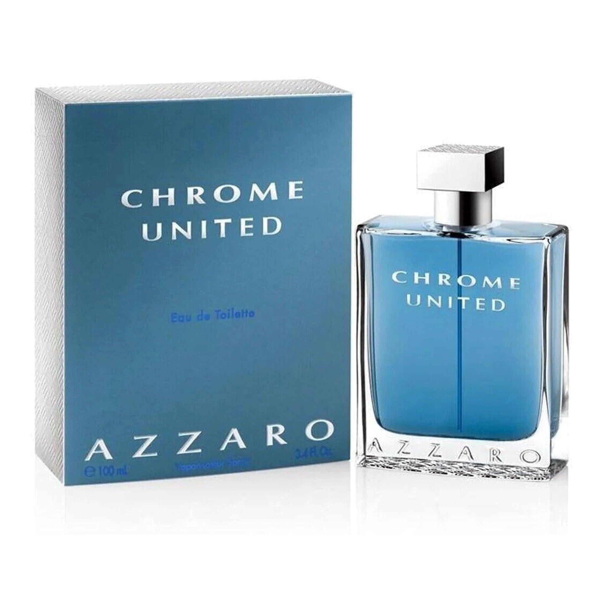 Azzaro Chrome United 3.4oz Men EDT Spray by Azzaro