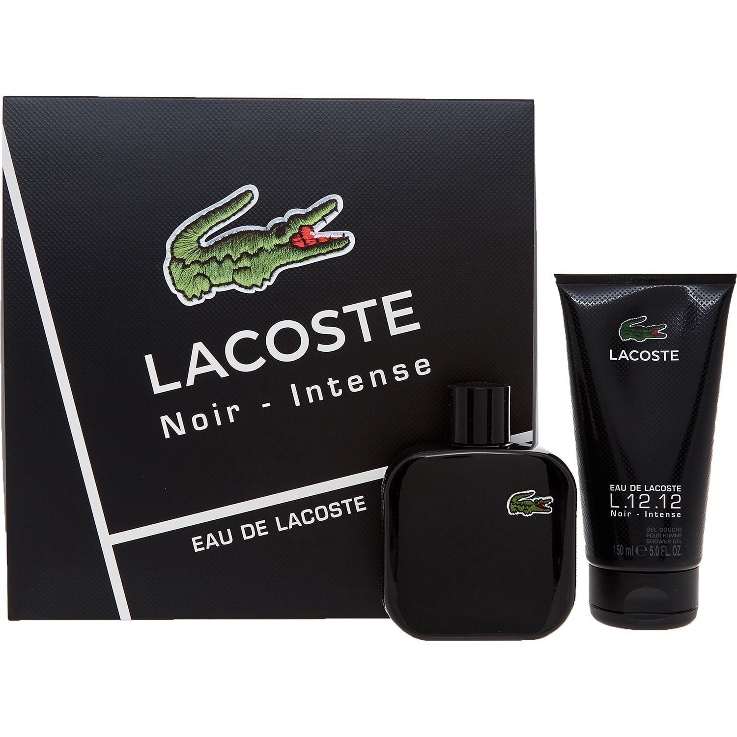 Lacoste Noir 2-Piece Set 3.3oz Men EDT Spray by Lacoste