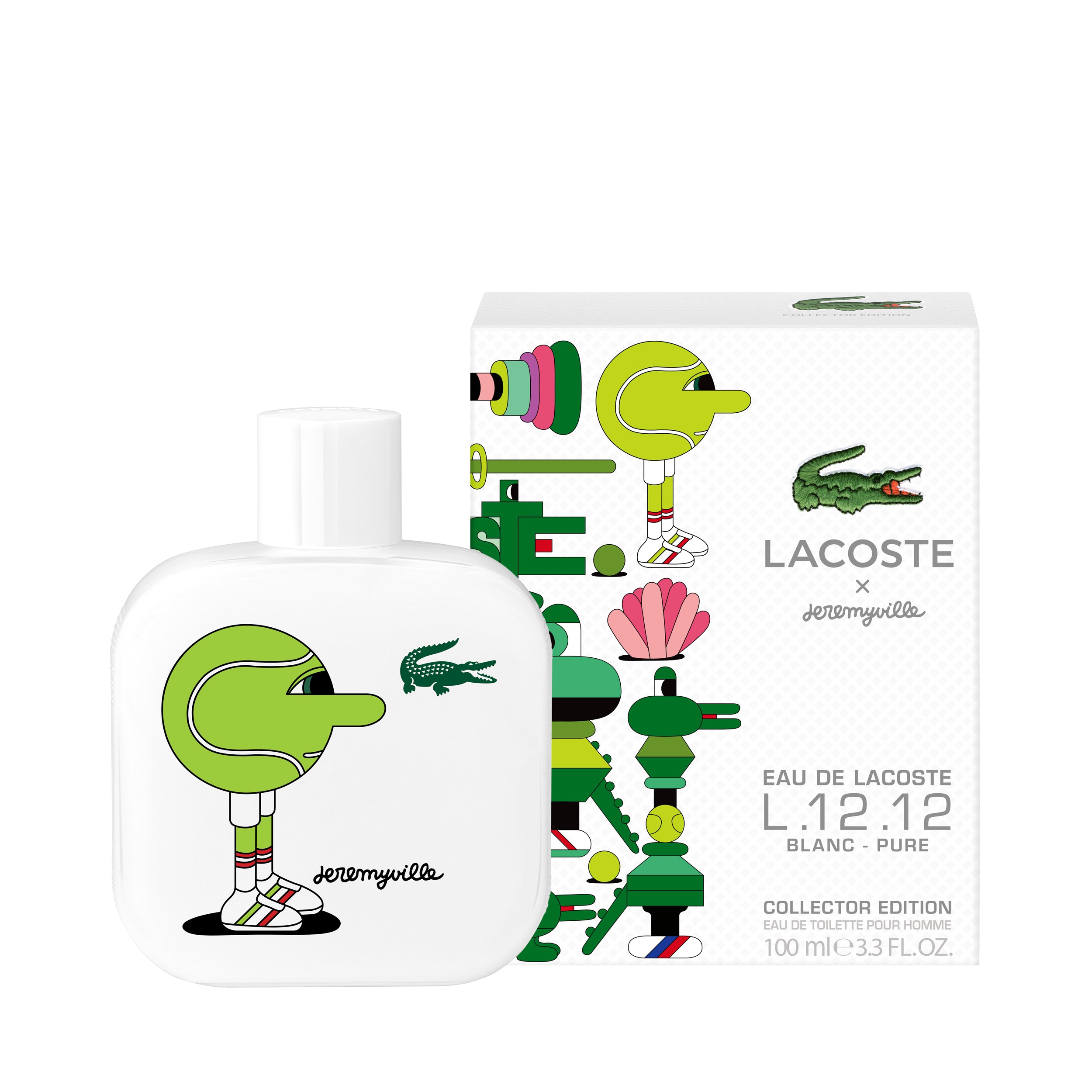 Lacoste Jeremyville 3.3oz Men EDT Spray by Lacoste