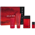 Perry Ellis Bold Red 4-Piece Set 3.4oz Men EDT Spray by Perry Ellis