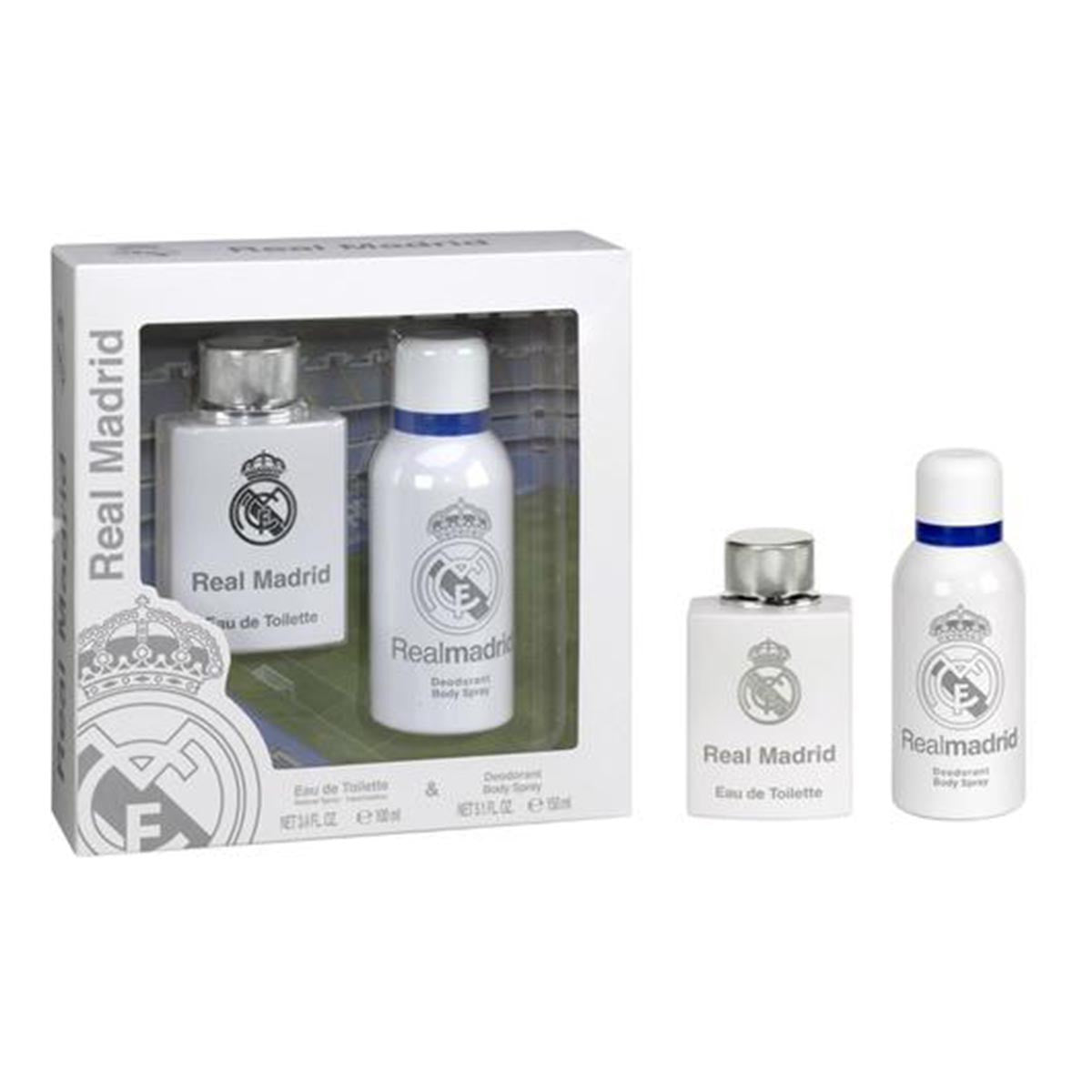Real Madrid 2-Piece Set 3.4oz Men EDT Spray by Air Val