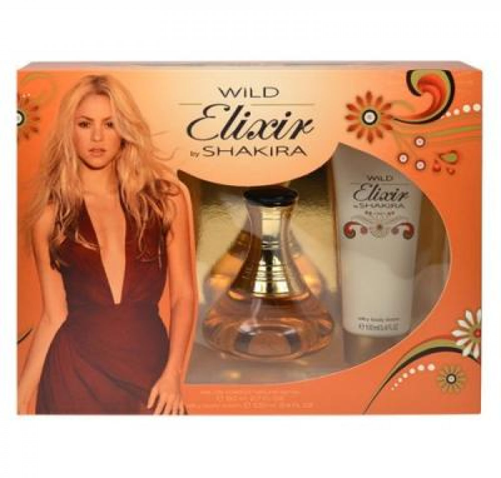 Shakira Wild Elixir 2-Piece Set 2.7oz Women EDT Spray by Shakira