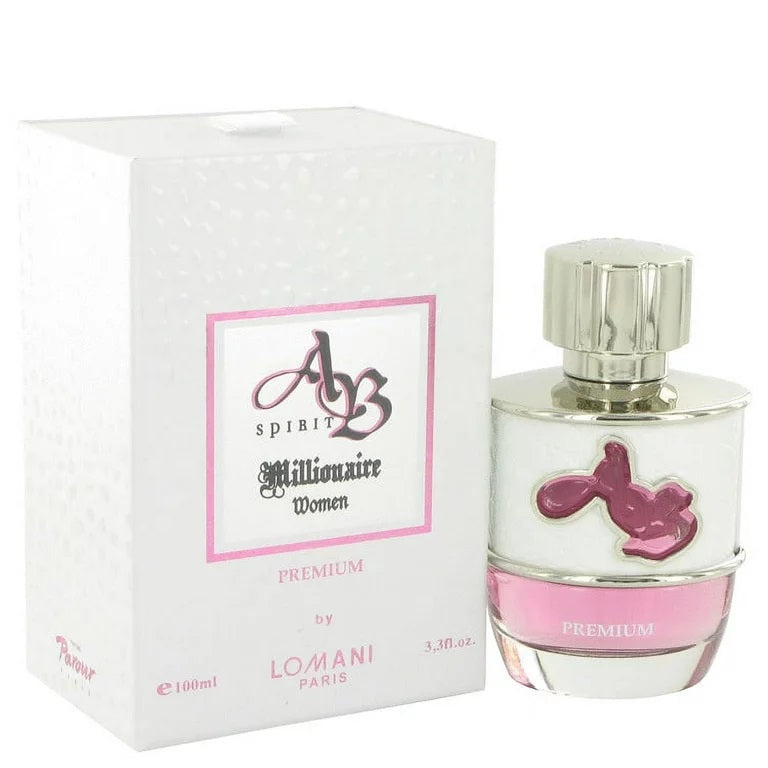 Lomani AB Spirit Millionaire Premium 3.3oz Women EDP Spray by Lomani