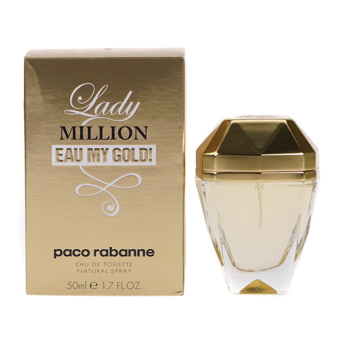 Lady Million My Gold 1.7oz Women EDT by Paco Rabanne