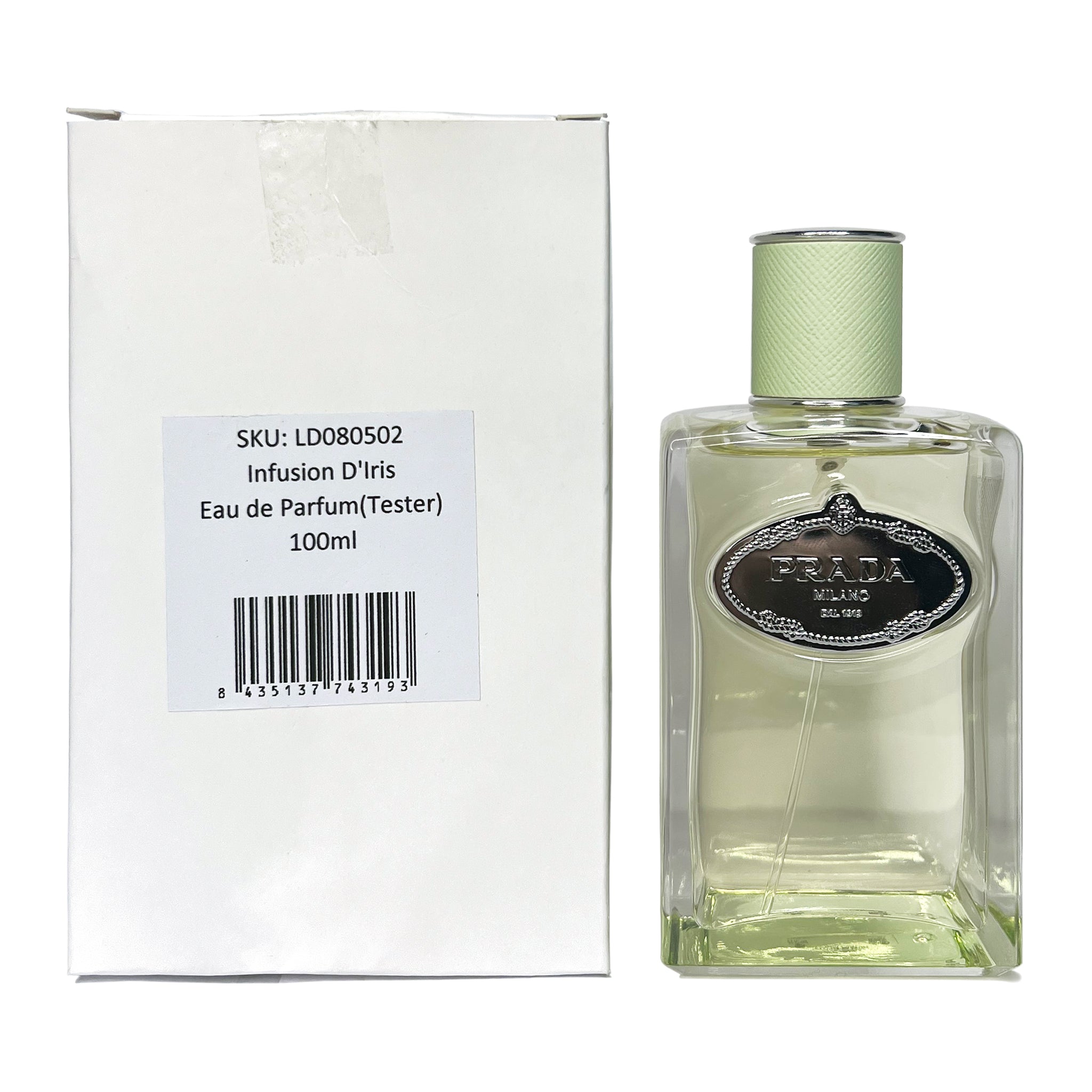 Prada Infusion Iris 3.4oz Women EDP Tester Spray by Prada