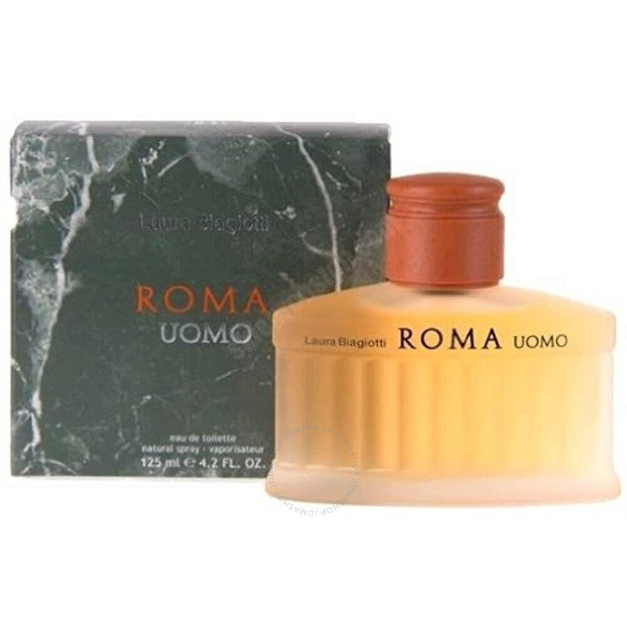 Laura Biagiotti Roma Uomo 4.2oz Men EDT Spray by Laura Biagiotti
