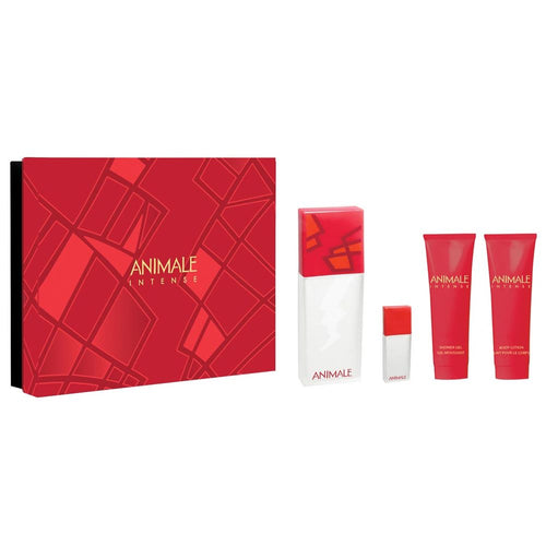Animale Intense 4-Piece Set 3.4oz Women EDP Spray by Animale