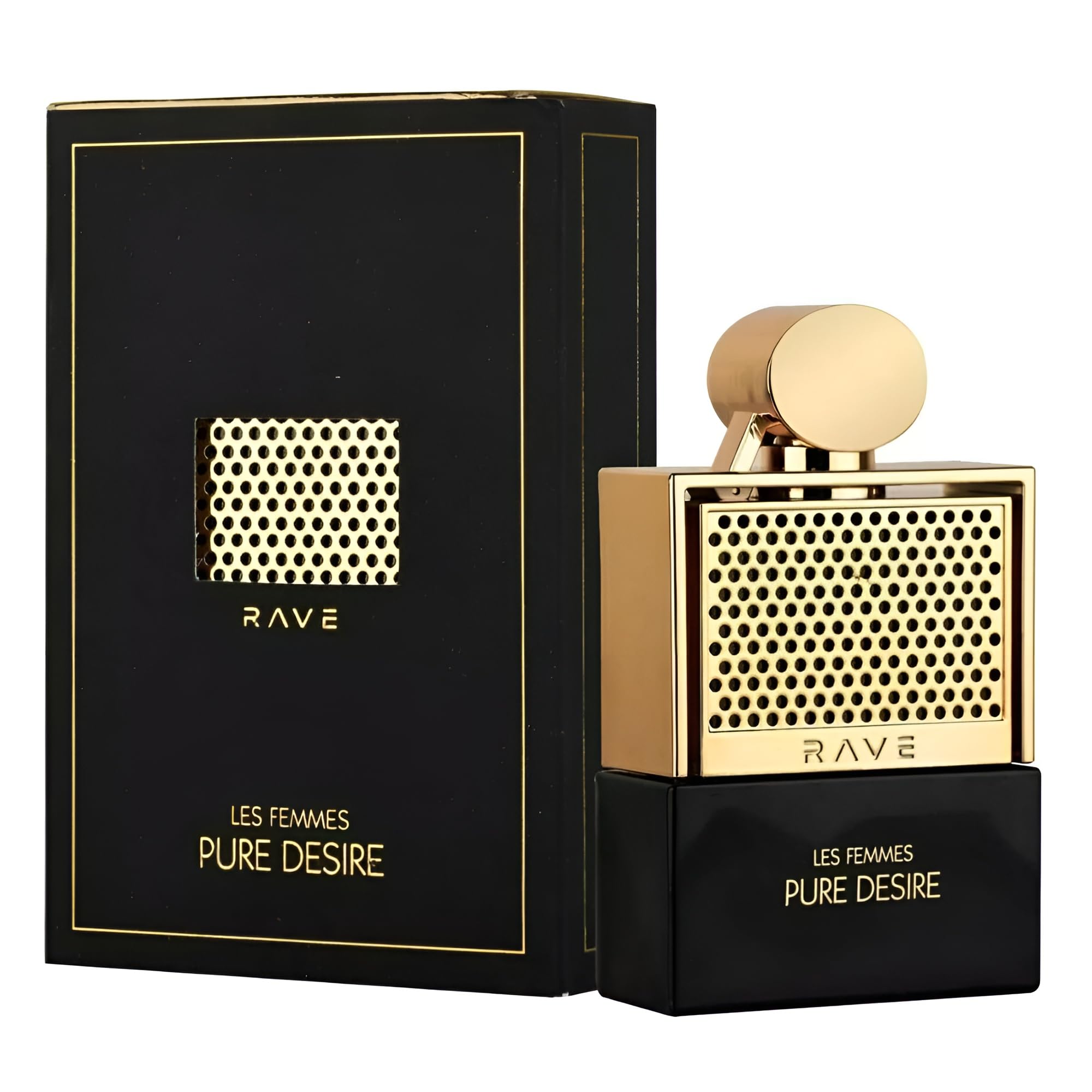 Lattafa Rave Pure Desire Gold 3.4oz Women EDP Spray by Lattafa