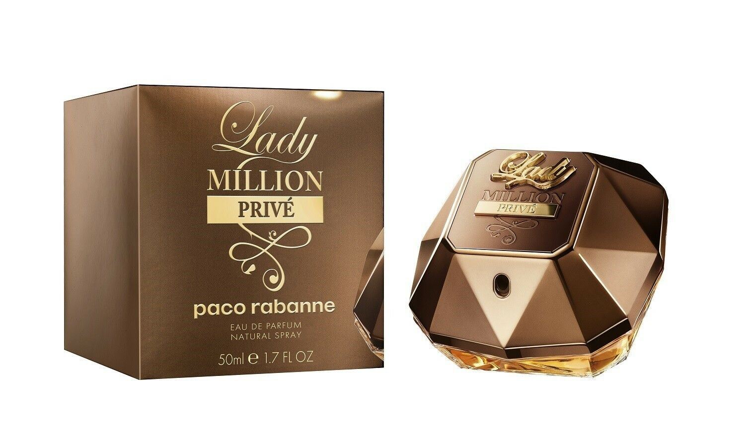 Lady Million Prive 1.7oz Women EDT Spray by Paco Rabanne