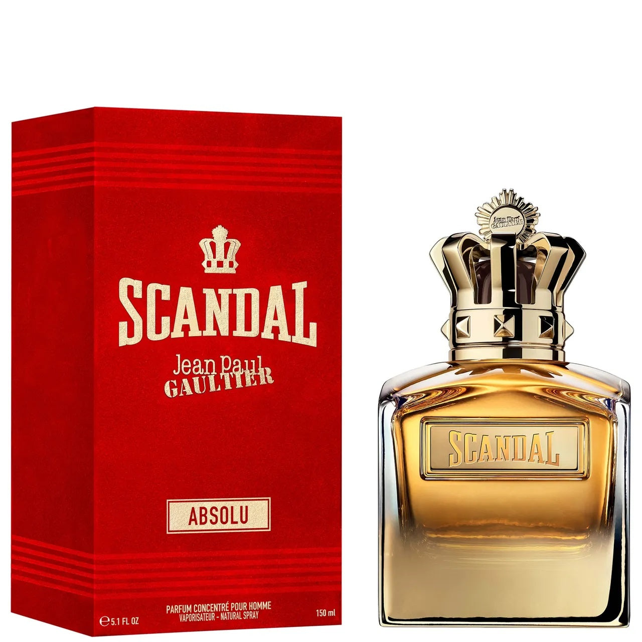 Jean Paul Gaultier Scandal Absolu Conc 5.1oz Men EDP Spray by Jean Paul Gaultier