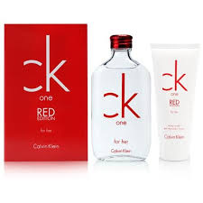 Calvin Klein Ck One Red 2-Piece Set 3.4oz Women EDT Spray by Calvin Klein